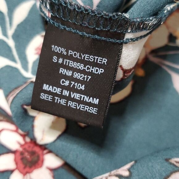 Floral Bell Sleeve Blouse - Picture 4 of 7